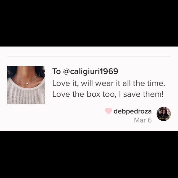 New! Heart Pendant Choker Necklace - Picture 6 of 6